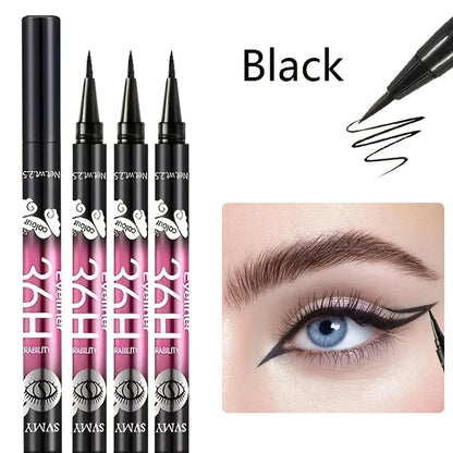 3pcs/5pcs Waterproof Black Eyeliner Pencils-Smudge-Proof, Long-Lasting &Beginner-Friendly Eye Makeup High Class Cosmetics