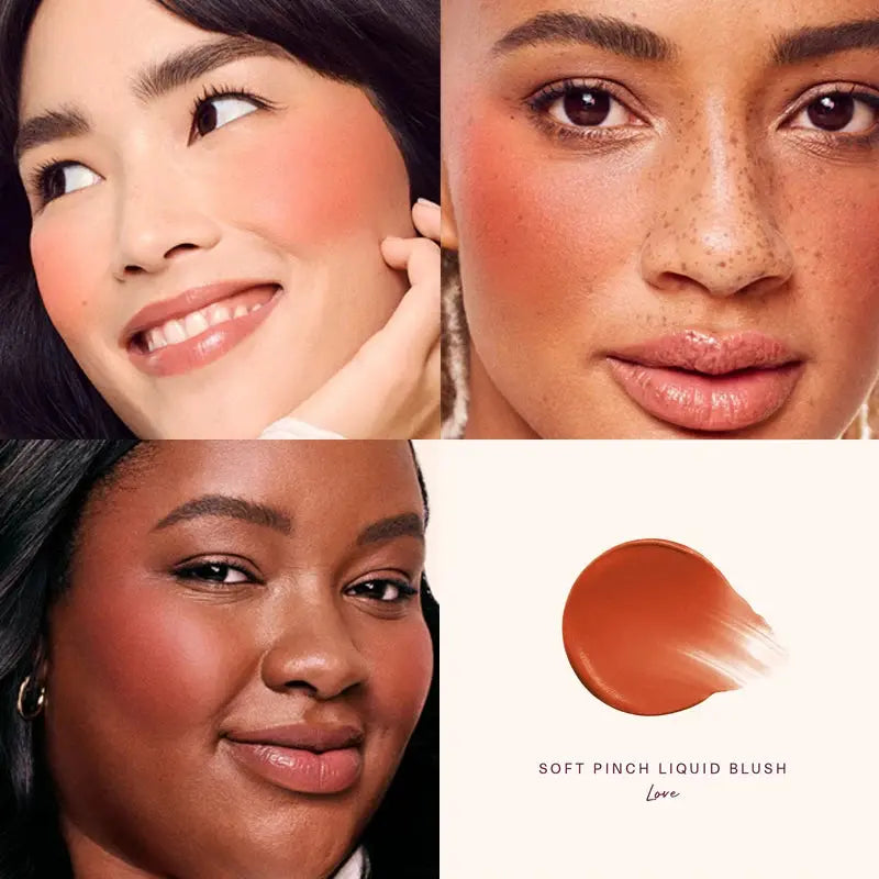 Rare Beauty Liquid Blush Silky and Glides On Smoothly Nature Long Lasting Plump Happy Hope Delight Stained Lipstick Gloss Makeup High Class Cosmetics