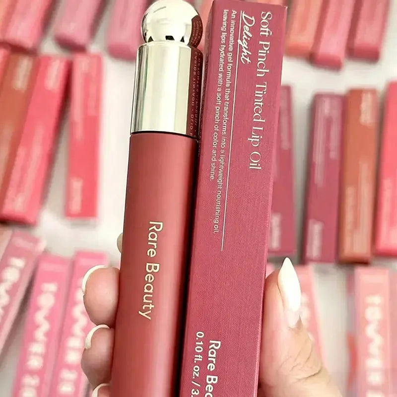 Rare Beauty Liquid Blush Silky and Glides On Smoothly Nature Long Lasting Plump Happy Hope Delight Stained Lipstick Gloss Makeup High Class Cosmetics