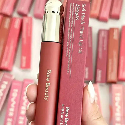 Rare Beauty Liquid Blush Silky and Glides On Smoothly Nature Long Lasting Plump Happy Hope Delight Stained Lipstick Gloss Makeup High Class Cosmetics