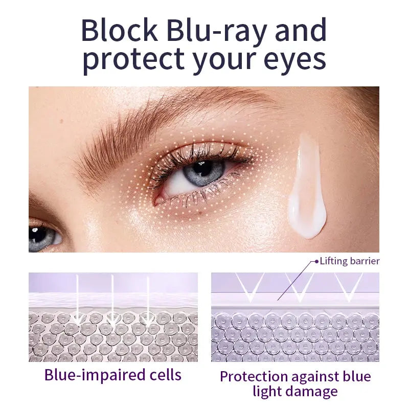 O'CHEAL Anti Wrinkle Anti Dark Circle Eye Cream Roller Massager Moisturizing Eye Bags Anti Aging Hyaluronic Acid Eye Skin Care High Class Cosmetics