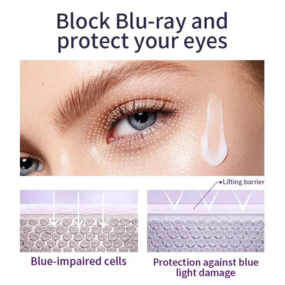 O'CHEAL Anti Wrinkle Anti Dark Circle Eye Cream Roller Massager Moisturizing Eye Bags Anti Aging Hyaluronic Acid Eye Skin Care High Class Cosmetics