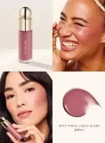Rare Beauty Soft Pinch Matte Bouncy Cushiony Cream-to-powder Blush Airy and Lightweight Pinch Liquid Blush Natural Makeup Look High Class Cosmetics