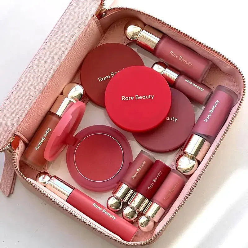 New Rare Beauty Mousse Blush Soft Texture Lasting Waterproof Glow Lightweight Cheek Makeup for All Skin Tones Women Daily Beauty High Class Cosmetics