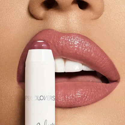 Nude Sandwich Lipstick Cute Moisturizing Long-lasting Non-stick Cup Lip Glaze Makeup Lip Balm Moisturizing Lip Gloss Base High Class Cosmetics
