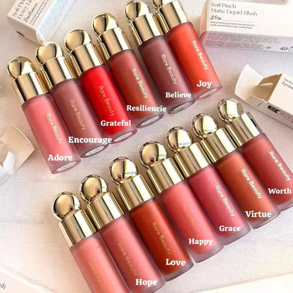Rare Beauty 3D Face Contour Liquid Bronzer Shade Smooth Highlight Mirror Lasting Natural Nose Shadow Waterproof Brighten Makeup High Class Cosmetics