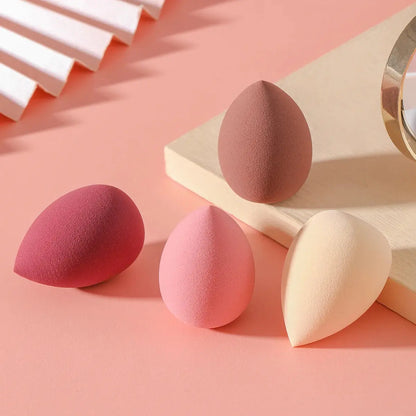 4 Pcs Beauty Egg Makeup Sponge Blenders Beauty Sponges Foundation Applicator High Class Cosmetics