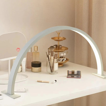Nail Lamp LED Half Moon Beauty and Brightening Beauty Salon Desktop Lamp Eyelash Beauty Makeup Eye Care Nail Art Special Lights High Class Cosmetics