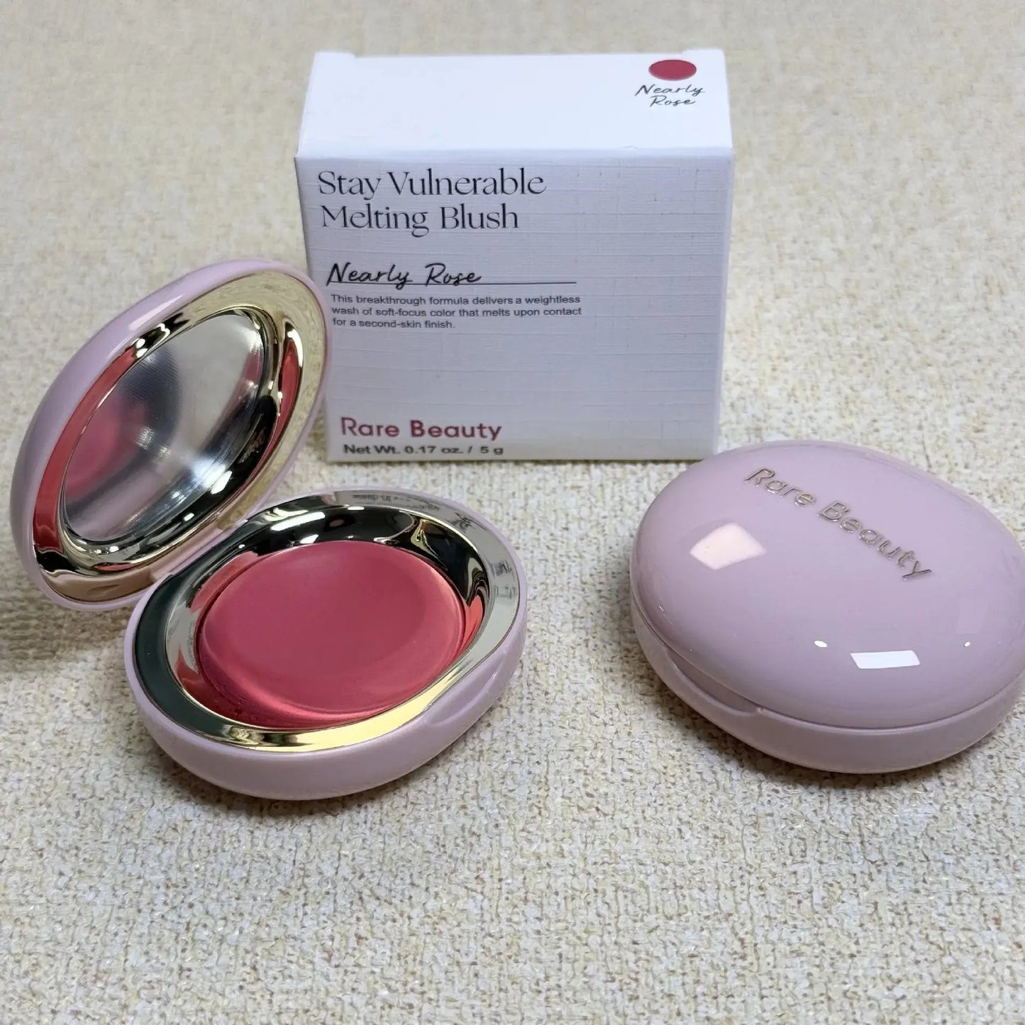 Rare Beauty Blush Lip Gloss Brightens The Complexion Is Silky And Beautiful And Enhances Contours Girl Women Makeup With Box High Class Cosmetics