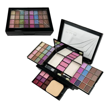 Makeup Kit Full Set for Women Multi-functional All in One Box New 46Color Face Lipstick Eye Shadow Eyebrow Brush Make Up Palette High Class Cosmetics