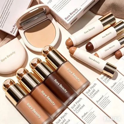 Original Rare Beauty 3D Face Contour Liquid Bronzer Shade Smooth Highlight Mirror Lasting Natural Nose Shadow Waterproof Makeup High Class Cosmetics