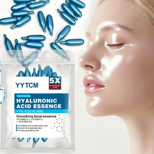 Hyaluronic acid deep moisturizing capsule essence, deep moisturizing and brightening skin essence (0.4gx30 capsules)/bag -1 bag High Class Cosmetics