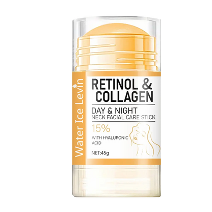 Retinol and Collagen Facial Neck Cream, Lifting Neck, Firming and Moisturizing Skin, Powerful Moisturizing Neck and Facial Skin, Brightening Neck Texture High Class Cosmetics