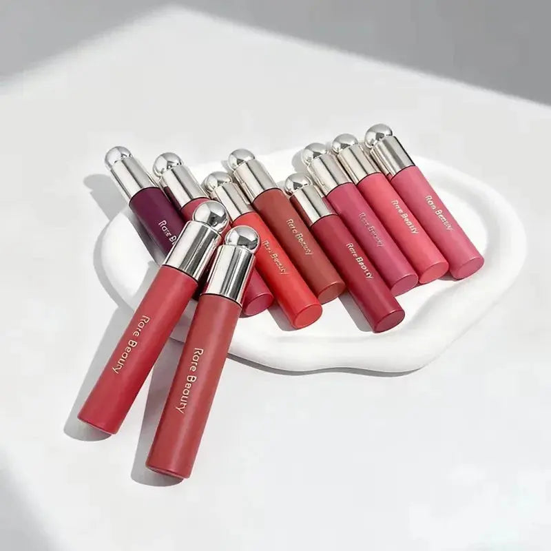 Rare Beauty Blush Lip Gloss Brightens The Complexion Is Silky And Beautiful And Enhances Contours Girl Women Makeup With Box High Class Cosmetics