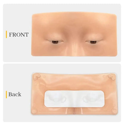 Makeup Full Face Practice Model 5D Silicone Bionic Skin Mannequin Eye eyebrow Eyelash Eyeshadow for beginner Makeup High Class Cosmetics
