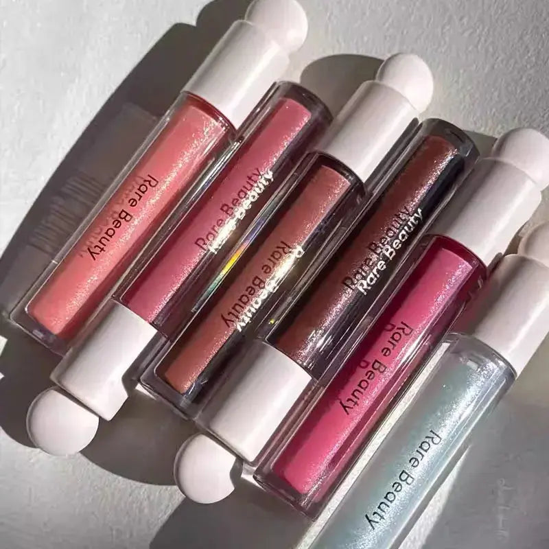 RARE BEAUTY 6-color Beam Fine Blaze Sparkling Lipstick and Smooth Lip Gloss A Natural Beauty That Accentuates Your Complexion High Class Cosmetics