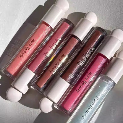 RARE BEAUTY 6-color Beam Fine Blaze Sparkling Lipstick and Smooth Lip Gloss A Natural Beauty That Accentuates Your Complexion High Class Cosmetics