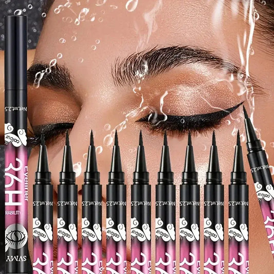 3pcs/5pcs Waterproof Black Eyeliner Pencils-Smudge-Proof, Long-Lasting &Beginner-Friendly Eye Makeup High Class Cosmetics