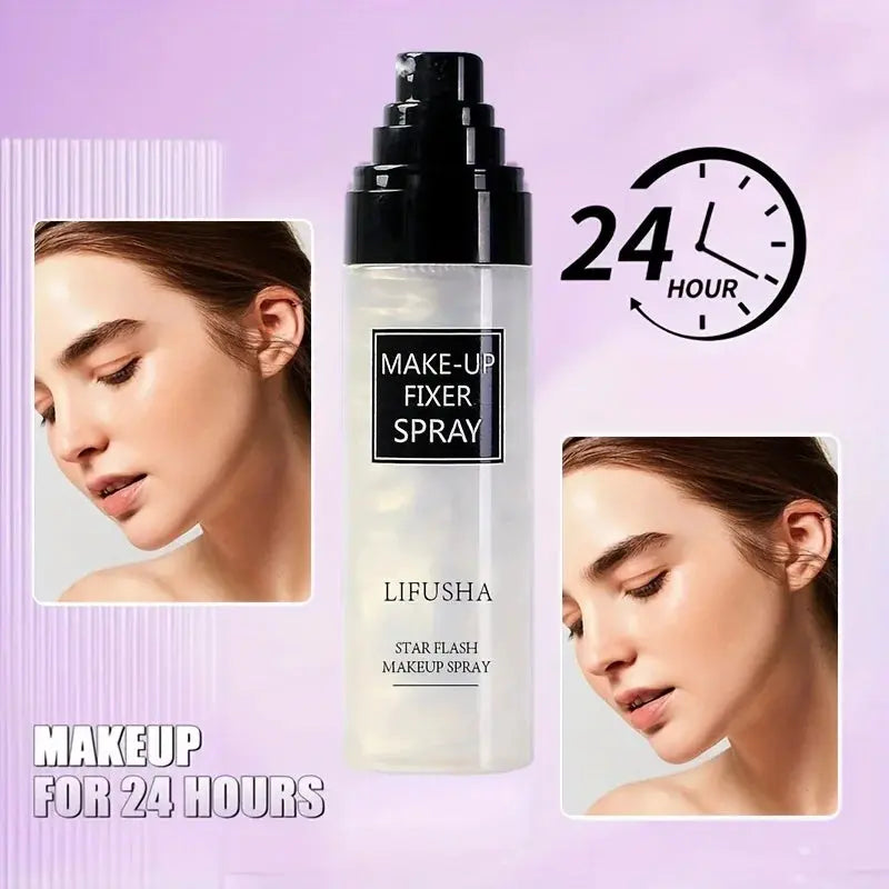 Makeup Fixing Setting Spray Waterproof Sweatproof Long Lasting Oil Control Hydrating Makeup Fixing Setting Spray Cosmetics High Class Cosmetics