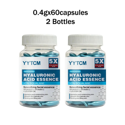 Hyaluronic acid deep moisturizing capsule essence, deep moisturizing and brightening skin essence (0.4gx30 capsules)/bag -1 bag High Class Cosmetics