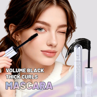 Waterproof mascara, long and curly, long-lasting and set, silky smooth, natural makeup look, lasting makeup effect High Class Cosmetics