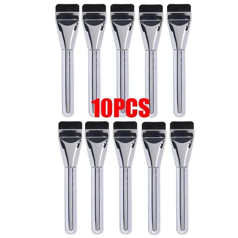 Ultra Thin Foundation Makeup Brushes 20PCS Soft Lightweight and Flat Face Contouring Shadow Brush Blending Mask Cosmetic Tools High Class Cosmetics