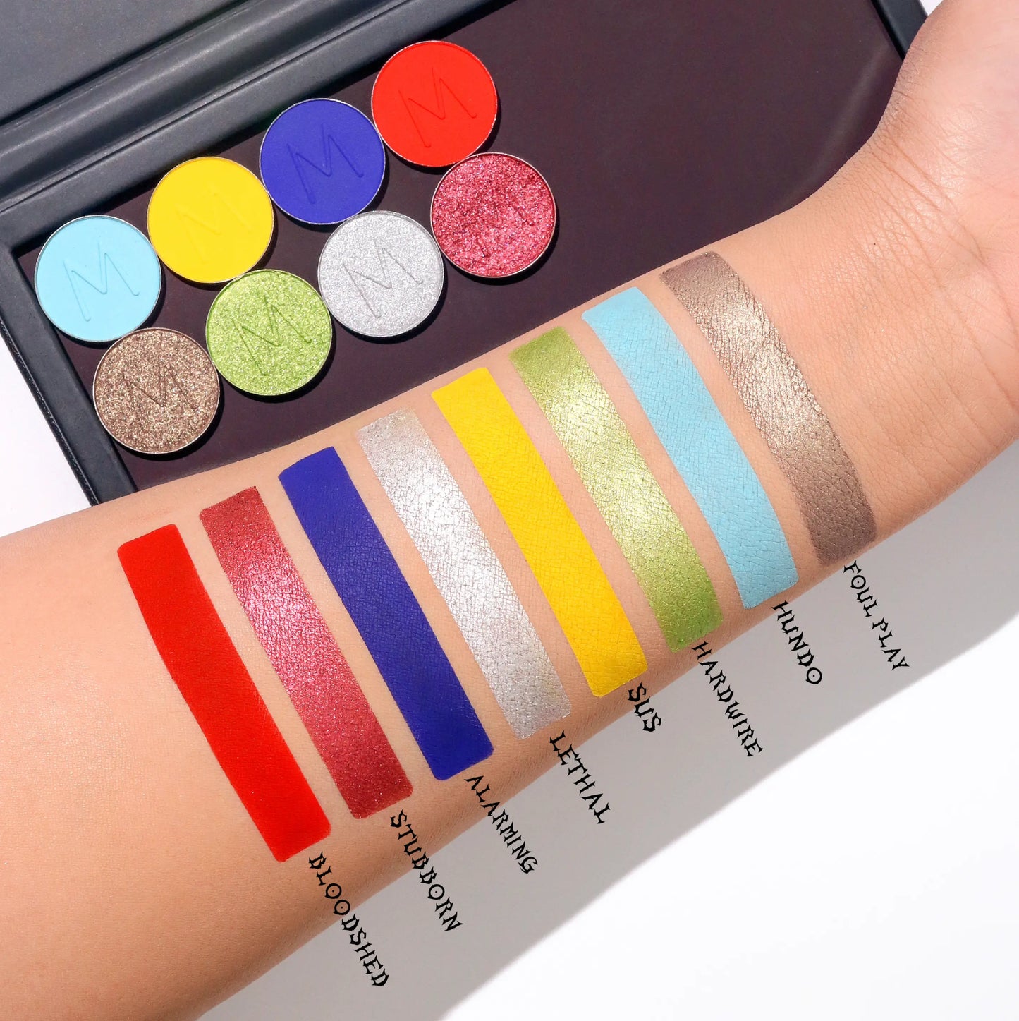 Eyeshadow Lineup Makeup A Murder, INC