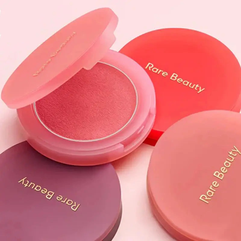 Rare Beauty The Cream To Powder Blush Has A Dreamy Color and A Long-lasting, Blurry Matte Effect Skin Texture Isn't Emphasized High Class Cosmetics