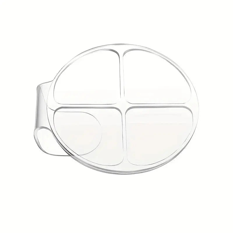 Hand Makeup Mixing Palette Makeup Hand-Held Palette Nail Art Manicure Palette Clear Makeup Palette For Mixing Foundation High Class Cosmetics