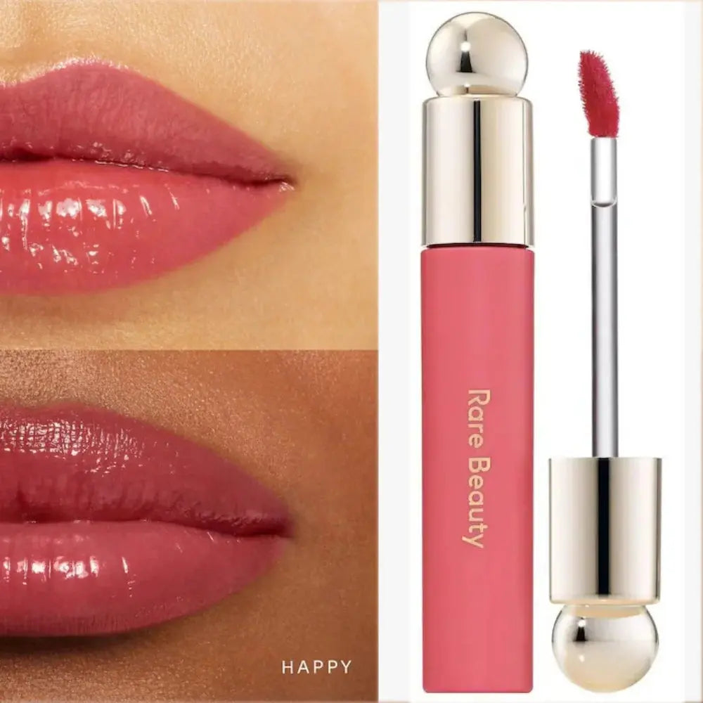 Rare Beauty Soft Pinch Tinted Lip Oil Stain Lip Gloss Delight Hope Happy Wonder Liquid Blush Makeup Cosmetics Face Eye Blusher High Class Cosmetics