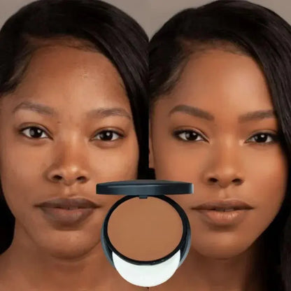 Sweat-Resistant Contouring Powder Palette - Matte Buildable Coverage for All Skin Tones Highlight & Shadow Makeup High Class Cosmetics