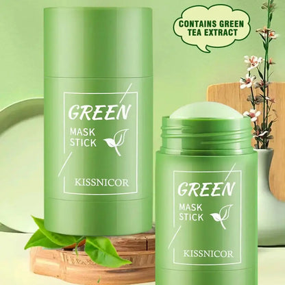 Green Tea Mask Face Clean Green Tea Cleansing Deep Moisturizing Shrink Pores Blackhead Acne Facial Korean Skin Care High Class Cosmetics