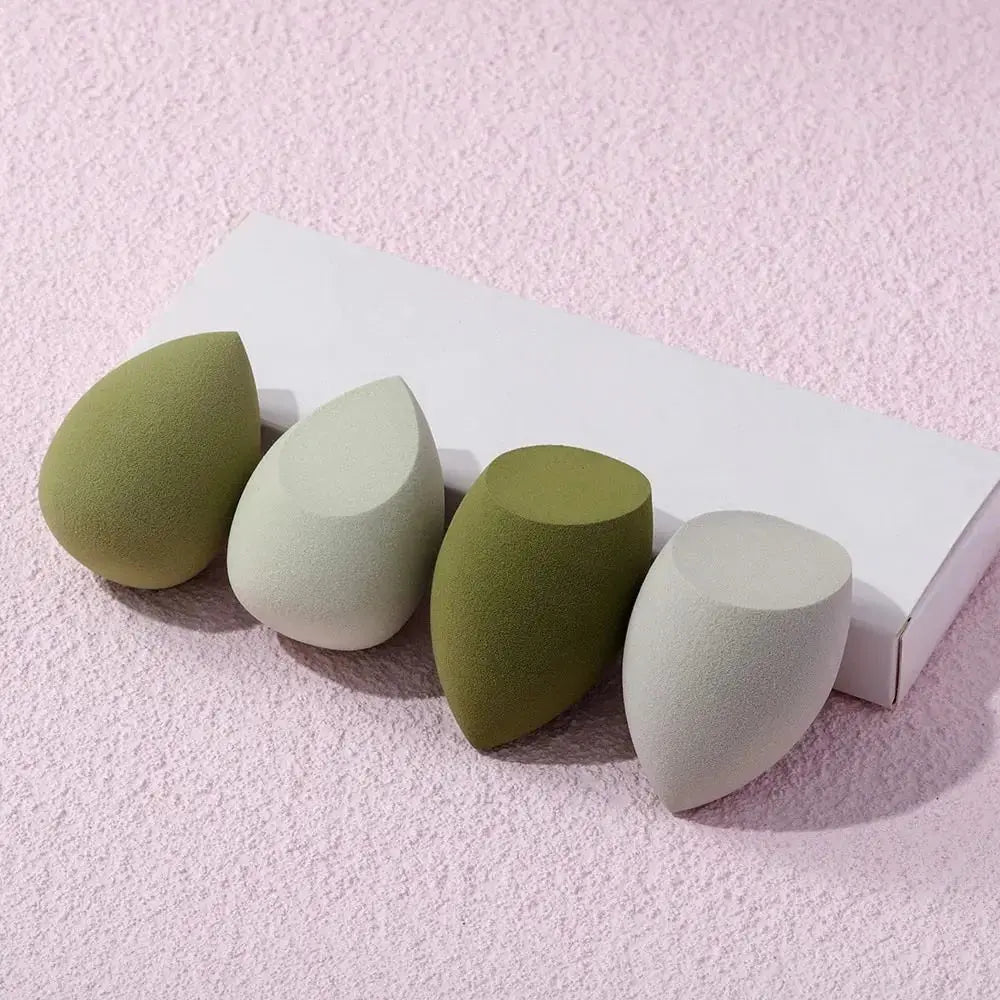 4 Pcs Beauty Egg Makeup Sponge Blenders Beauty Sponges Foundation Applicator High Class Cosmetics