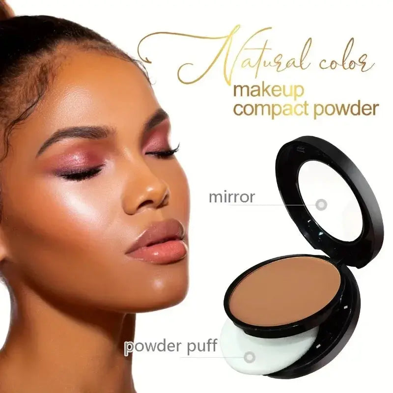 Sweat-Resistant Contouring Powder Palette - Matte Buildable Coverage for All Skin Tones Highlight & Shadow Makeup High Class Cosmetics