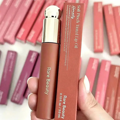 Rare Beauty Liquid Blush Silky and Glides On Smoothly Nature Long Lasting Plump Happy Hope Delight Stained Lipstick Gloss Makeup High Class Cosmetics