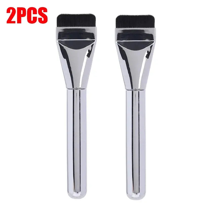 Ultra Thin Foundation Makeup Brushes 20PCS Soft Lightweight and Flat Face Contouring Shadow Brush Blending Mask Cosmetic Tools High Class Cosmetics