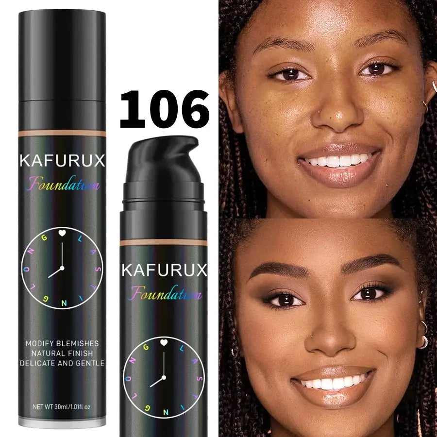 8 colors Liquid Foundation Effective Concealer Waterproof Sweat-resistant Face Korean Makeup Porfession Face Base Cosmetics Gift High Class Cosmetics