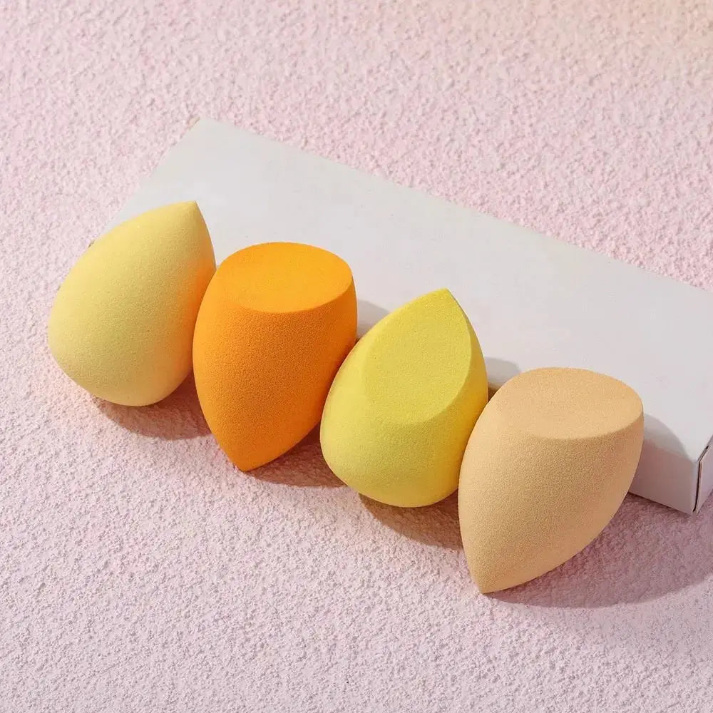 4 Pcs Beauty Egg Makeup Sponge Blenders Beauty Sponges Foundation Applicator High Class Cosmetics