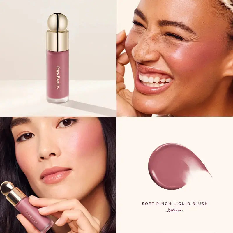 Original Rare Beauty 3D Face Contour Liquid Bronzer Shade Smooth Highlight Mirror Lasting Natural Nose Shadow Waterproof Makeup High Class Cosmetics