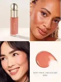 Rare Beauty Soft Pinch Matte Bouncy Cushiony Cream-to-powder Blush Airy and Lightweight Pinch Liquid Blush Natural Makeup Look High Class Cosmetics