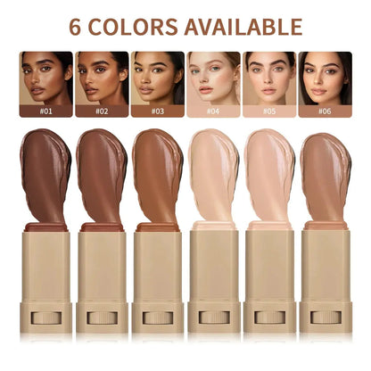New Balm Serum Boosted Skin Tint Silky Texture Moisturizing Coverage Plumper Even Skin Tone Best Stick Foundation Travel Makeup High Class Cosmetics