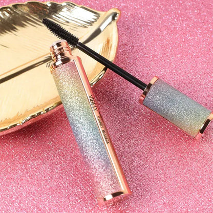 4D Brilliant Starry Sky Black  Mascara Slim, Thick, Curled, Waterproof, Long lasting, Non Staying Mascara High Class Cosmetics