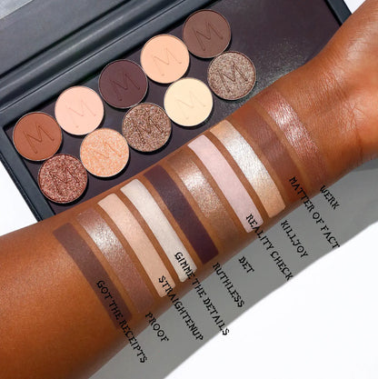 Eyeshadow Lineup Makeup A Murder, INC