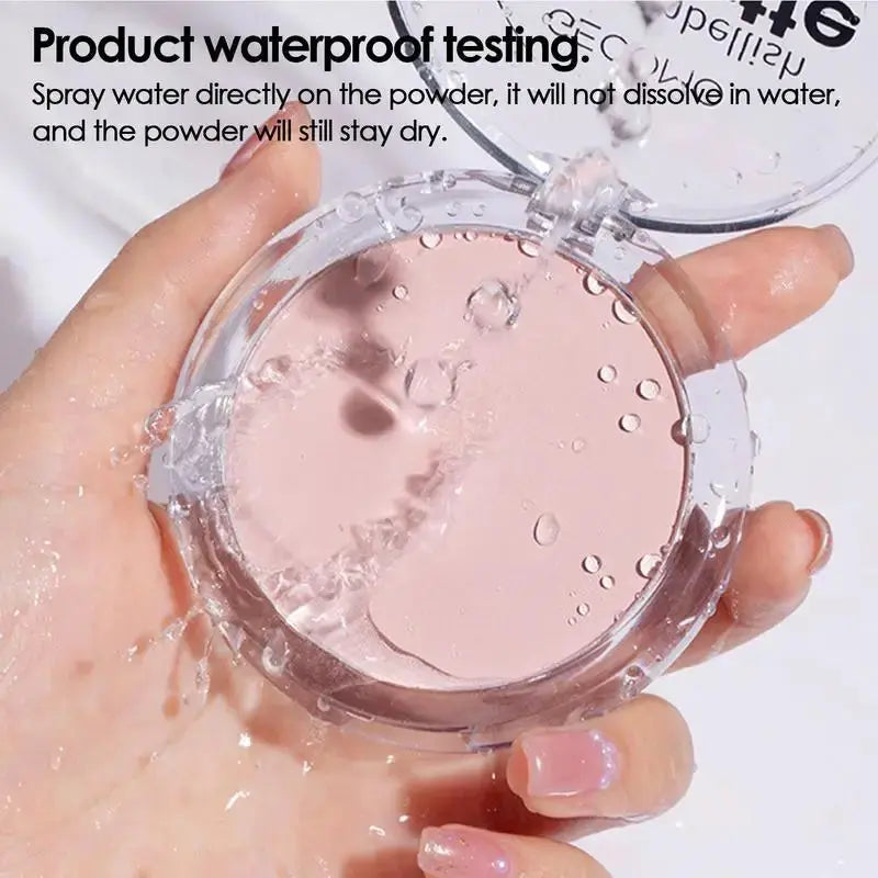 Make Up Face Powder Pressed Powder Brighten Oil-control Nude Makeup Pressed Powder Foundation Makeup Base Cosmetics High Class Cosmetics