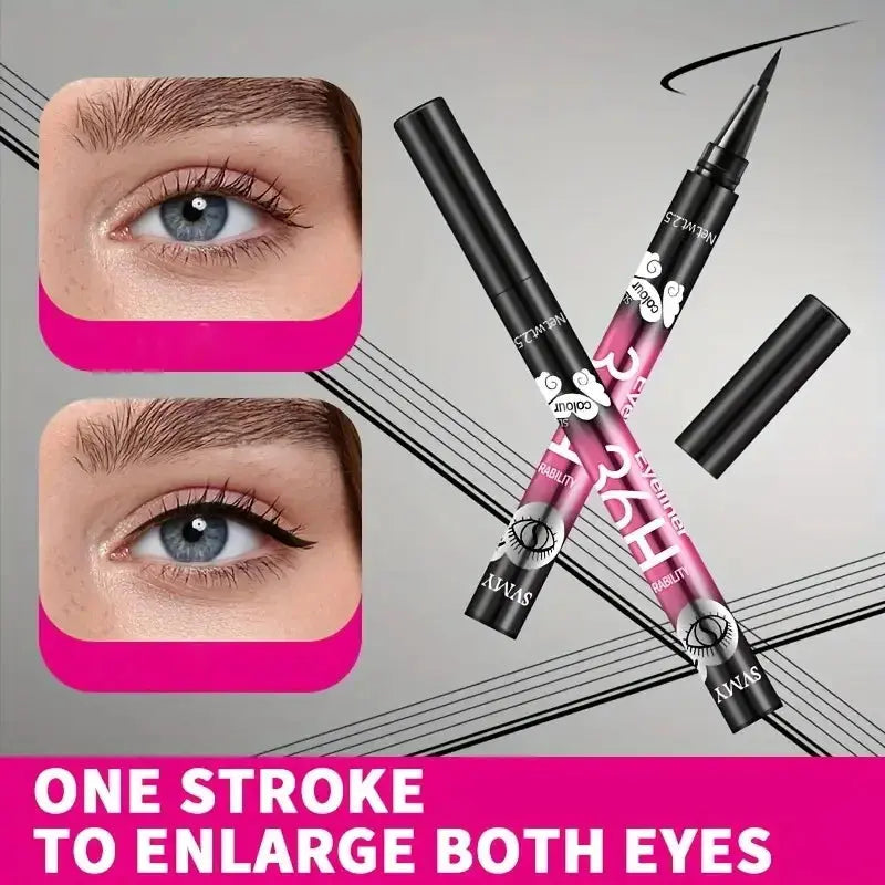 3pcs/5pcs Waterproof Black Eyeliner Pencils-Smudge-Proof, Long-Lasting &Beginner-Friendly Eye Makeup High Class Cosmetics