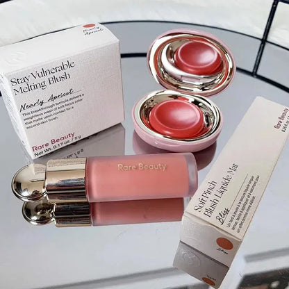 Rare Beauty Blush Lip Gloss Brightens The Complexion Is Silky And Beautiful And Enhances Contours Girl Women Makeup With Box High Class Cosmetics
