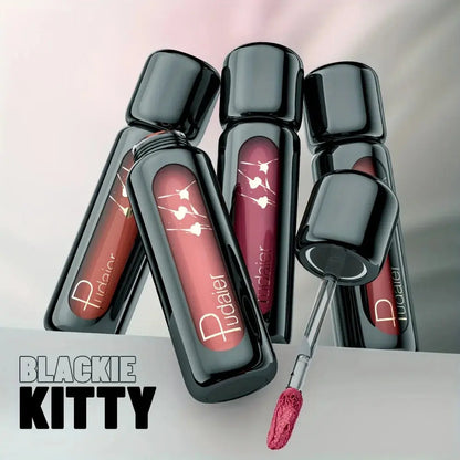 1pc Matte Velvet Lip Gloss, Highly Saturated Liquid Lip Mud, Non-Stick Long Lasting, All Skin Tones Compatible,Mother's Day Gift High Class Cosmetics