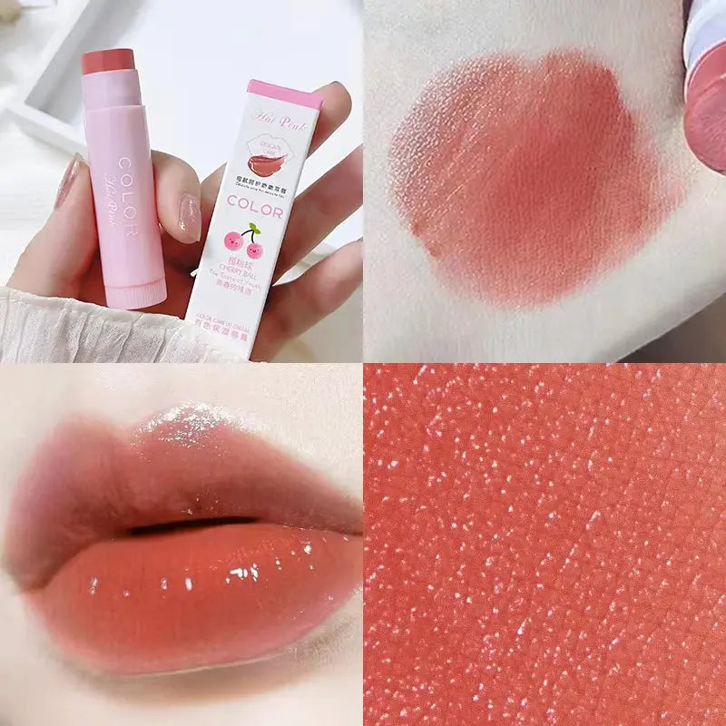 Colored moisturizing lip balm lipstick moisturizing, moisturizing, diluting lip lines, anti-drying lip balm High Class Cosmetics