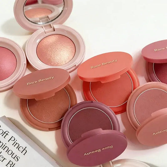 New Rare Beauty Mousse Blush Soft Texture Lasting Waterproof Glow Lightweight Cheek Makeup for All Skin Tones Women Daily Beauty High Class Cosmetics