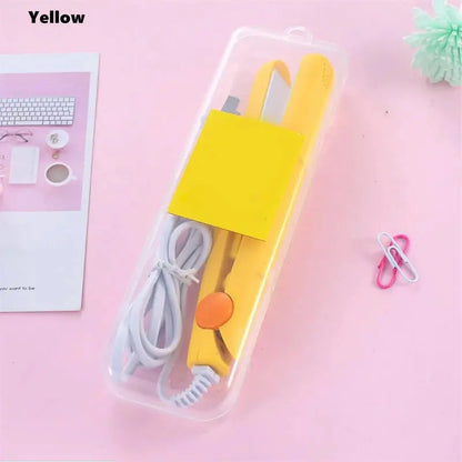 Mini Hair-Straightener Curly and Straight Hair Supplies Thermostatic Electric Ceramic Curling Iron National standard double flat High Class Cosmetics
